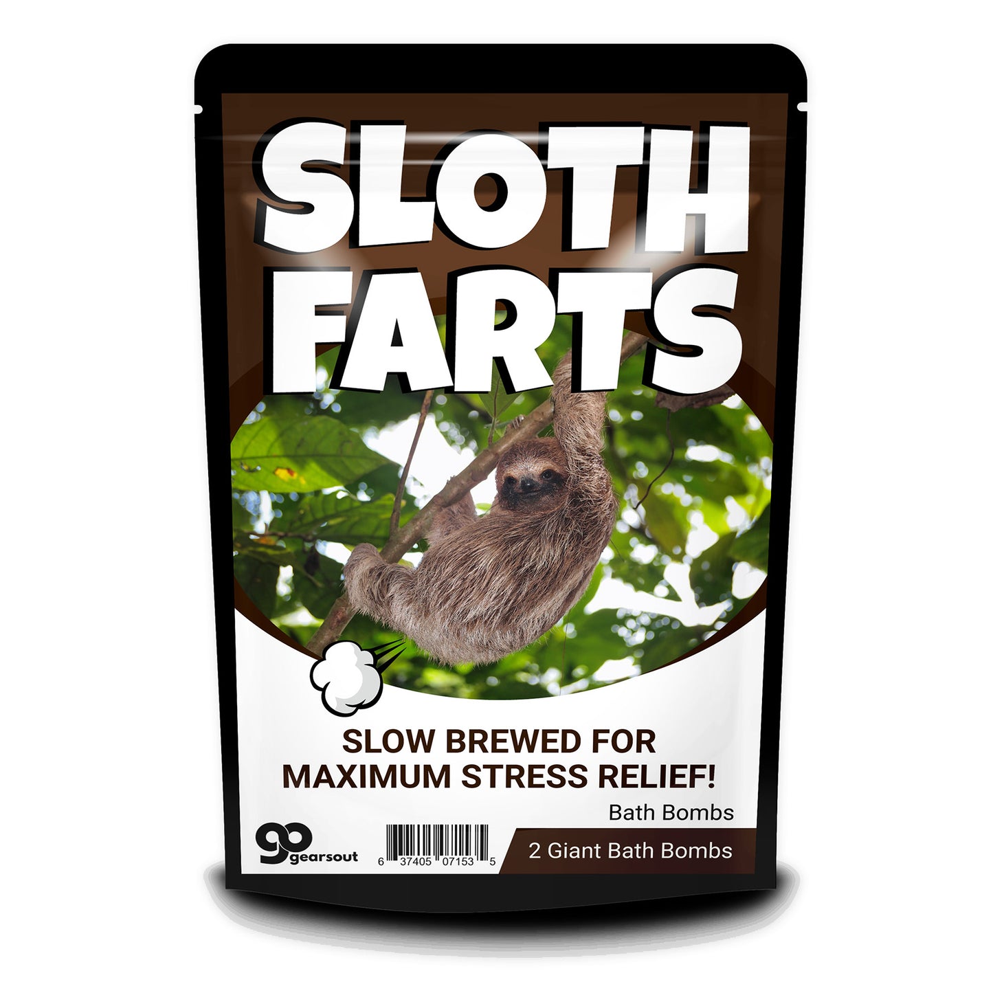 Sloth Farts Bath Bombs