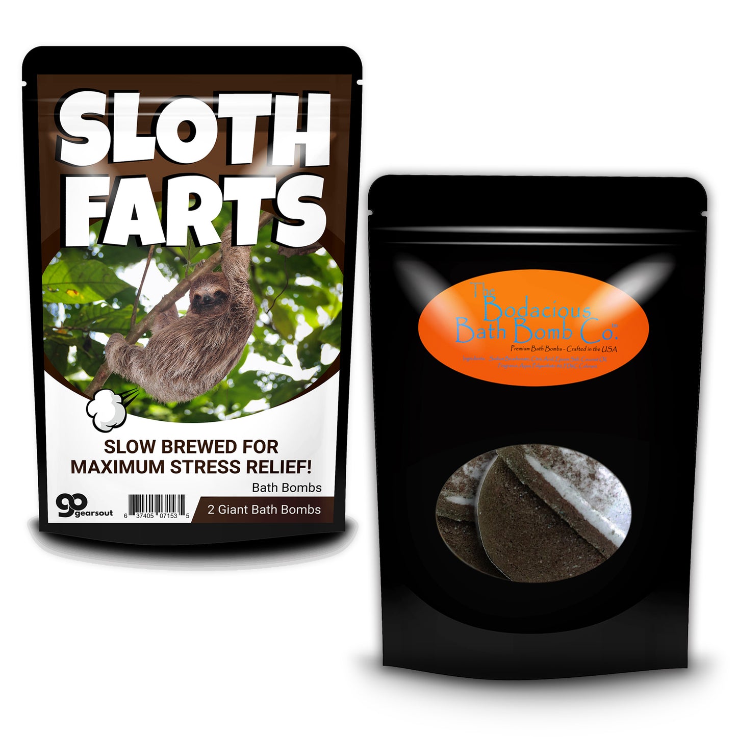 Sloth Farts Bath Bombs