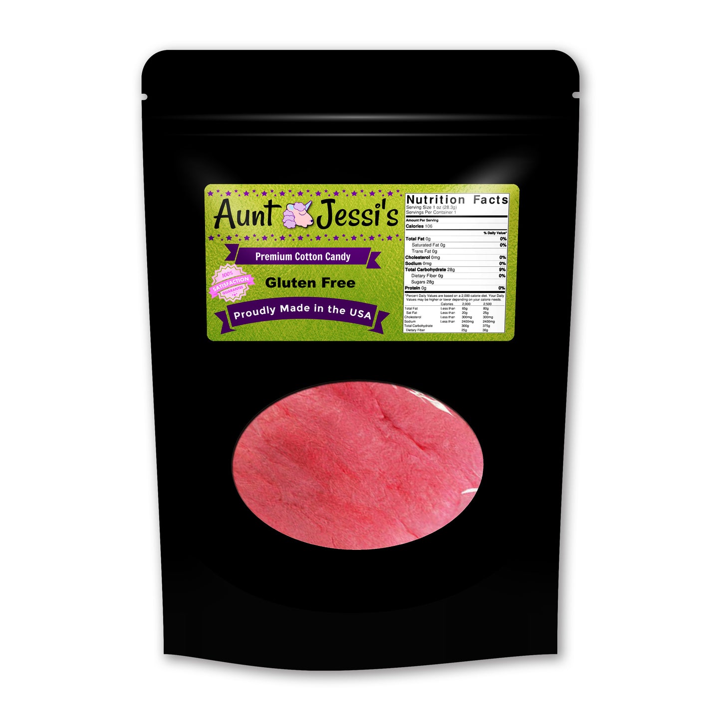 Munch Santa's Sack Cotton Candy