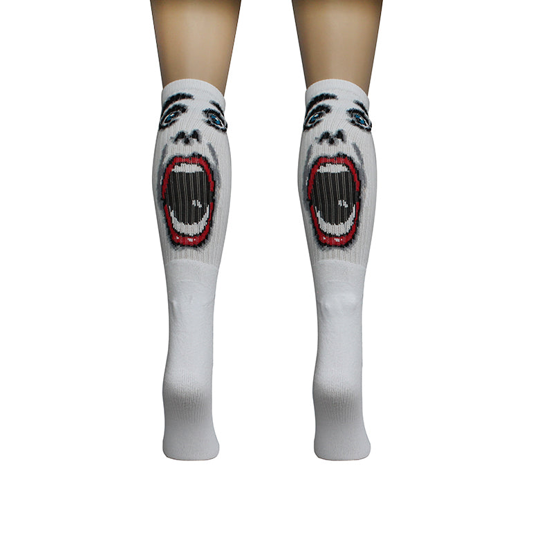 Screaming Face Socks