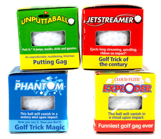 All Four Trick Golf Balls