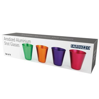 Anodized Aluminum Shot Glasses