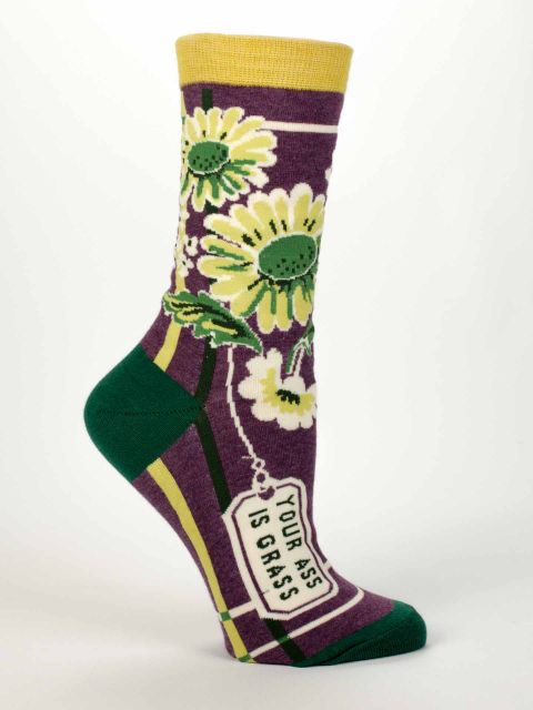 Your Ass Is Grass Socks