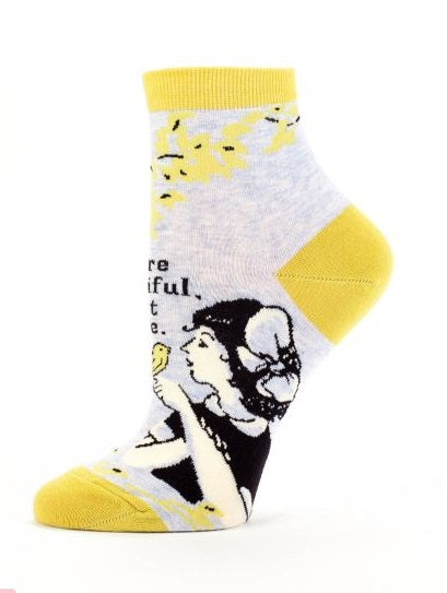 You're Beautiful, Don't Change Socks - Ankle