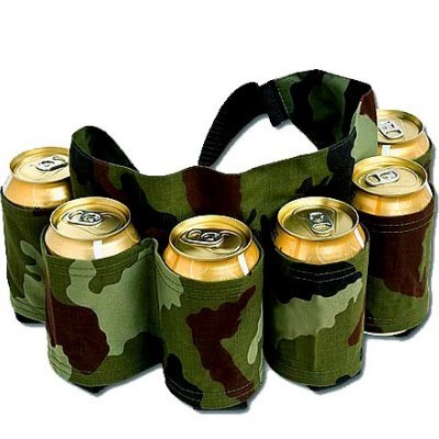 Six Pack Camo Belt