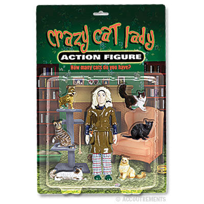 Crazy Cat Lady Action Figure