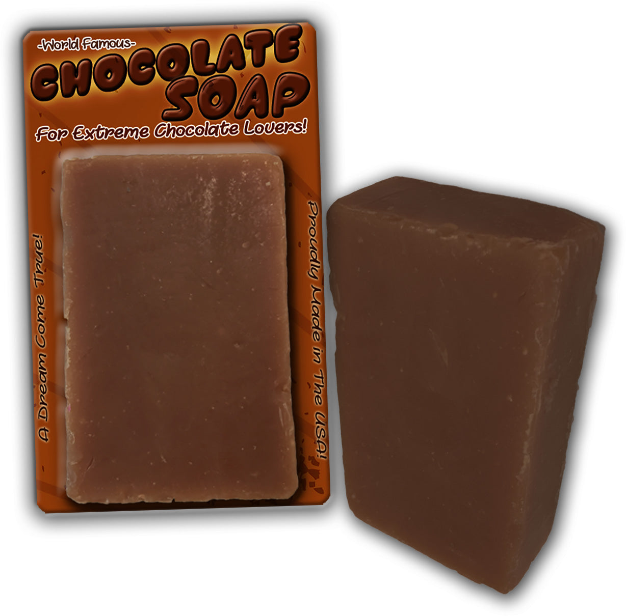 Chocolate Soap Bath Bar