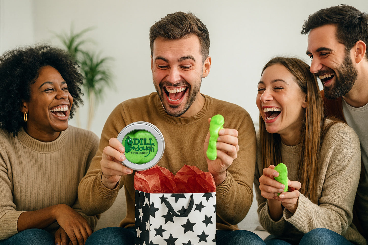 Dill-Dough Stress Relief Putty