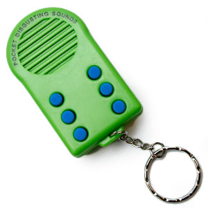 Disgusting Sounds Key Chain