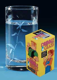 Dribble Leaking Glass