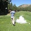 Exploding Golf Ball