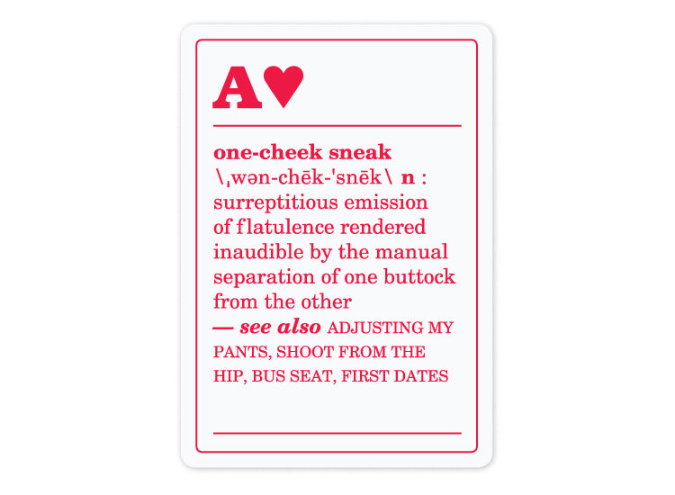 Fifty Farts Deck Of Cards