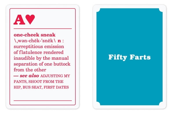 Fifty Farts Deck Of Cards