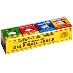 All Four Trick Golf Balls