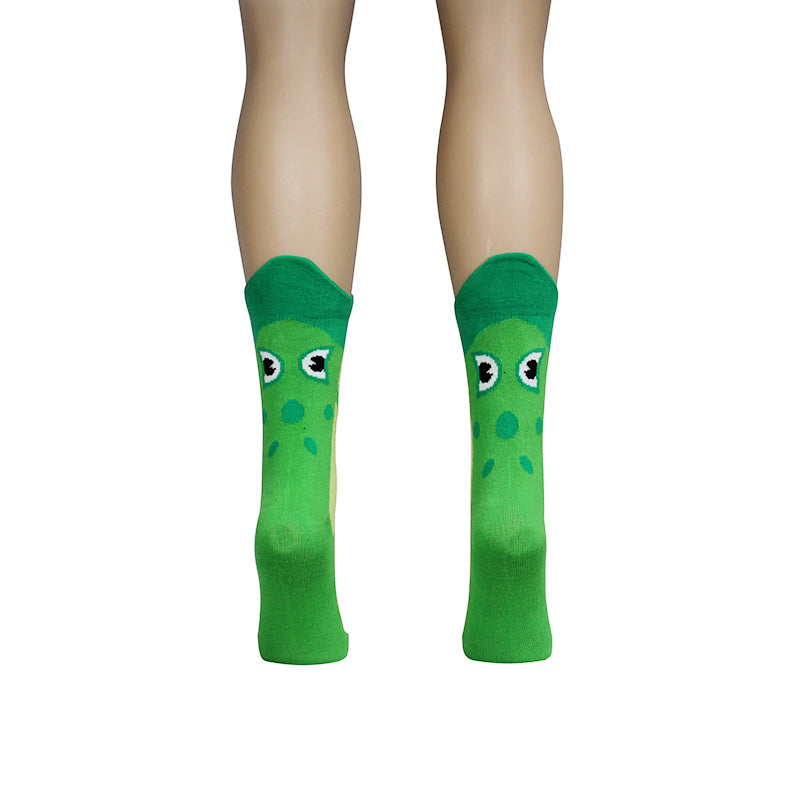 Wide Mouth Frog Socks