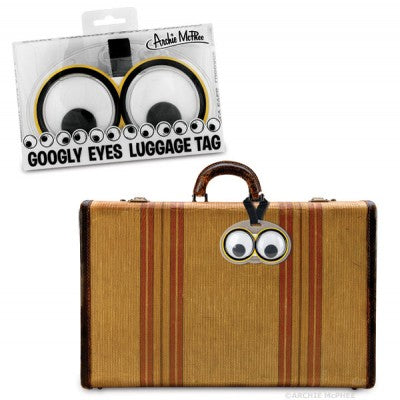 Googly Eyes Luggage Tag