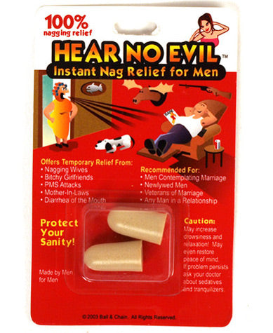 Hear No Evil (Instant Nag Relief)