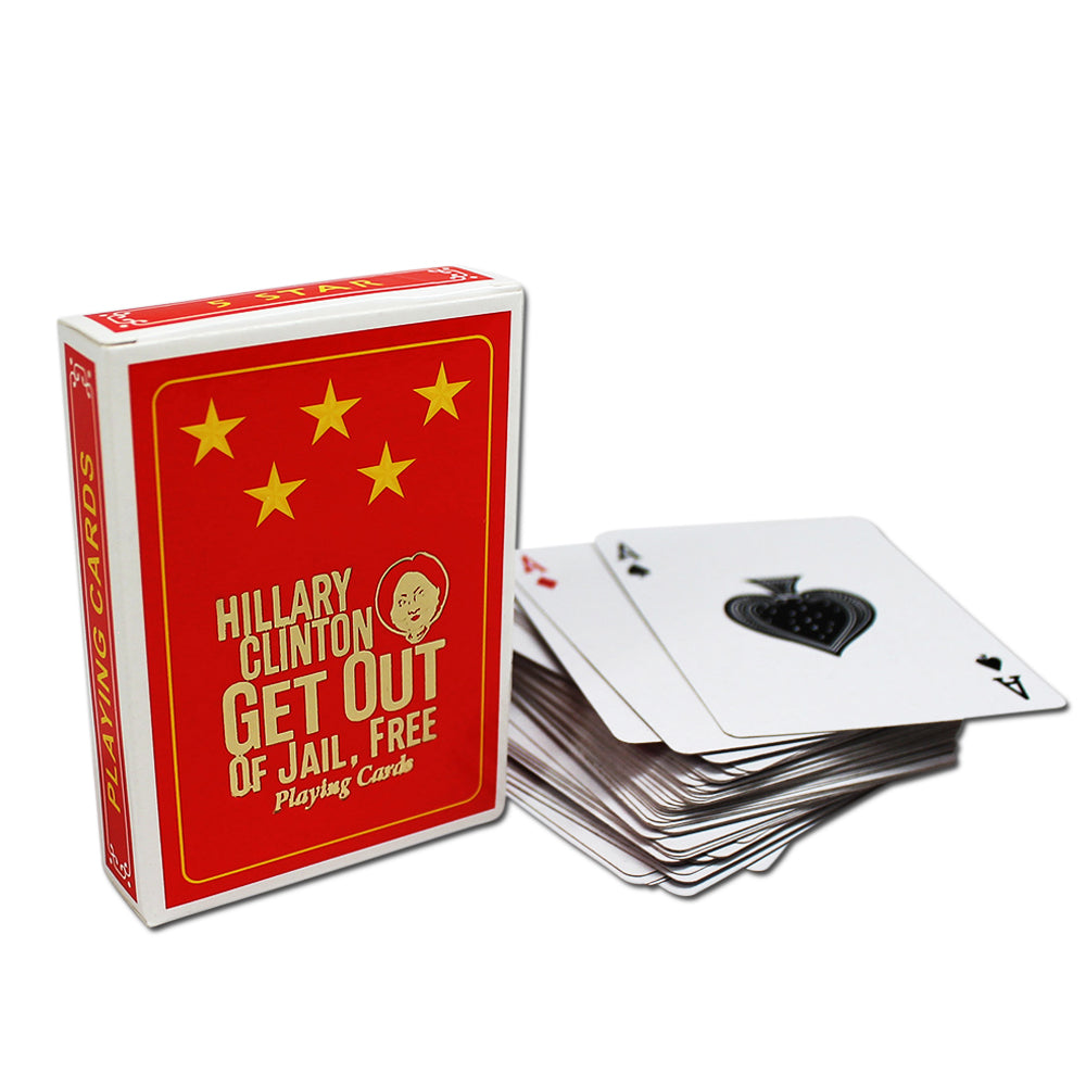 Hillary Clinton Playing Cards