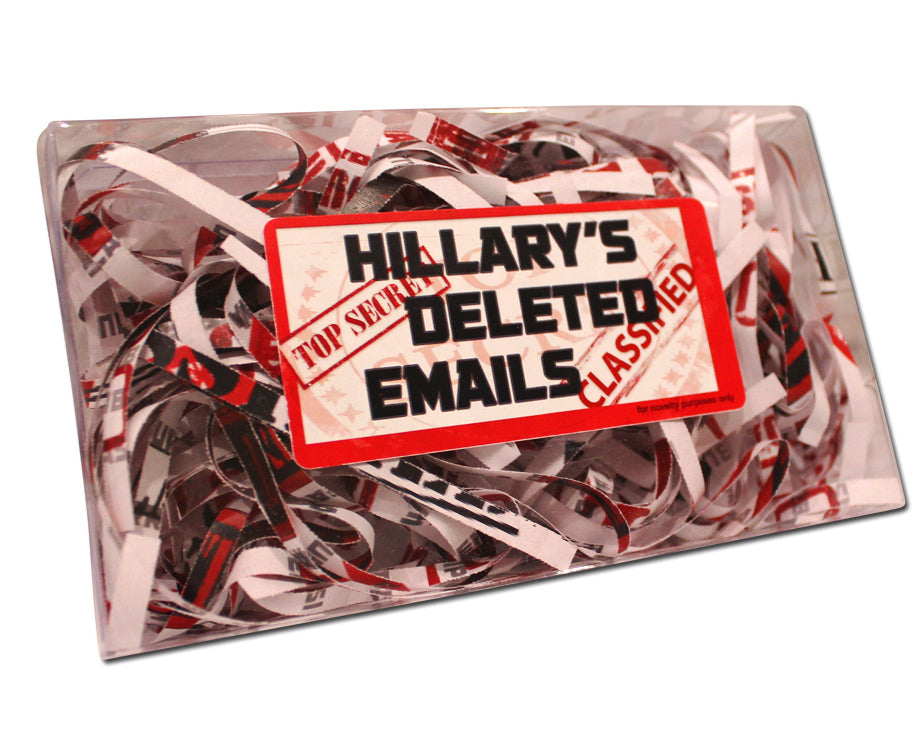 Hillary's Deleted Emails Gag Gift