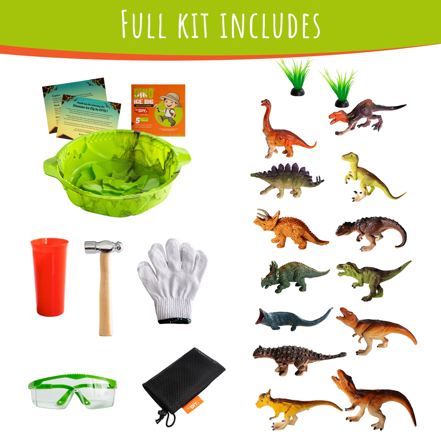 Dinosaur Ice Dig Activity Set