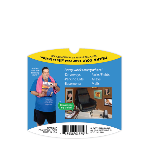 Mobile Rub Prank Gift Card Holder