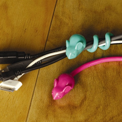 Mouse Tail Cord Wraps