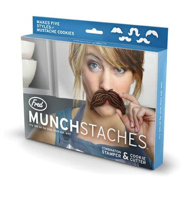 Munchstaches Cookie Cutters