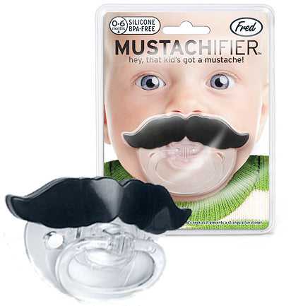 Mustache Pacifier: Lil Shaver