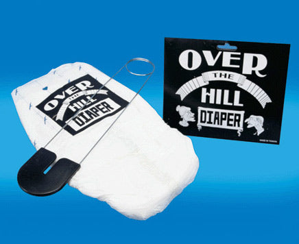 Over The Hill Diaper Gag Gift
