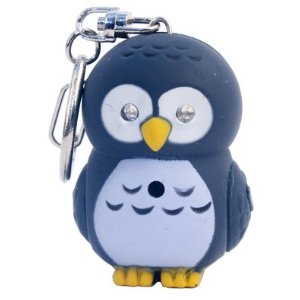 Owl Light Up Key Chain