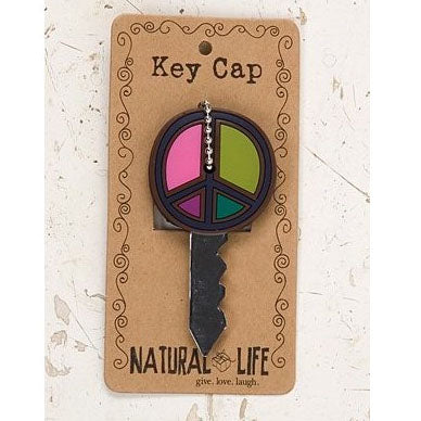 Colorful Peace Sign Key Cover