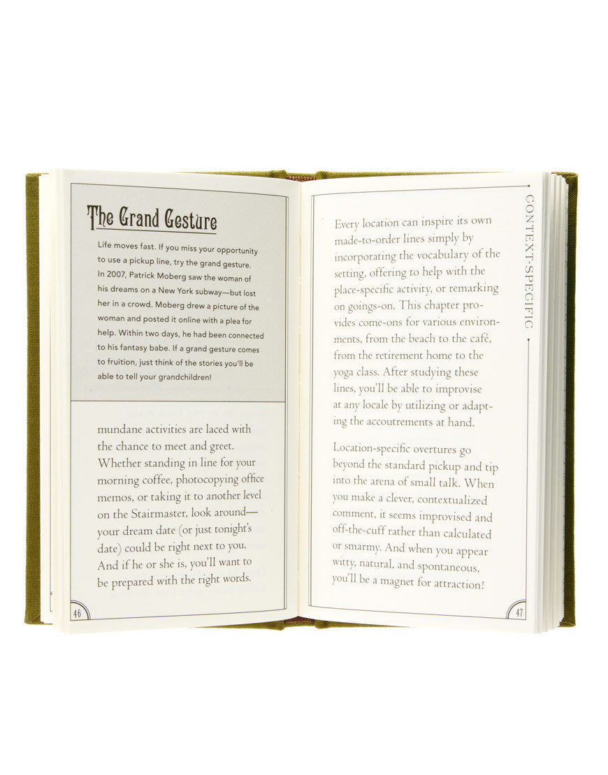 Pickups and Come-ons For All Occasions Book