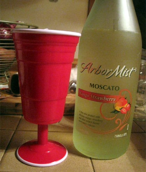 Reusable Red Cup Wine Glass