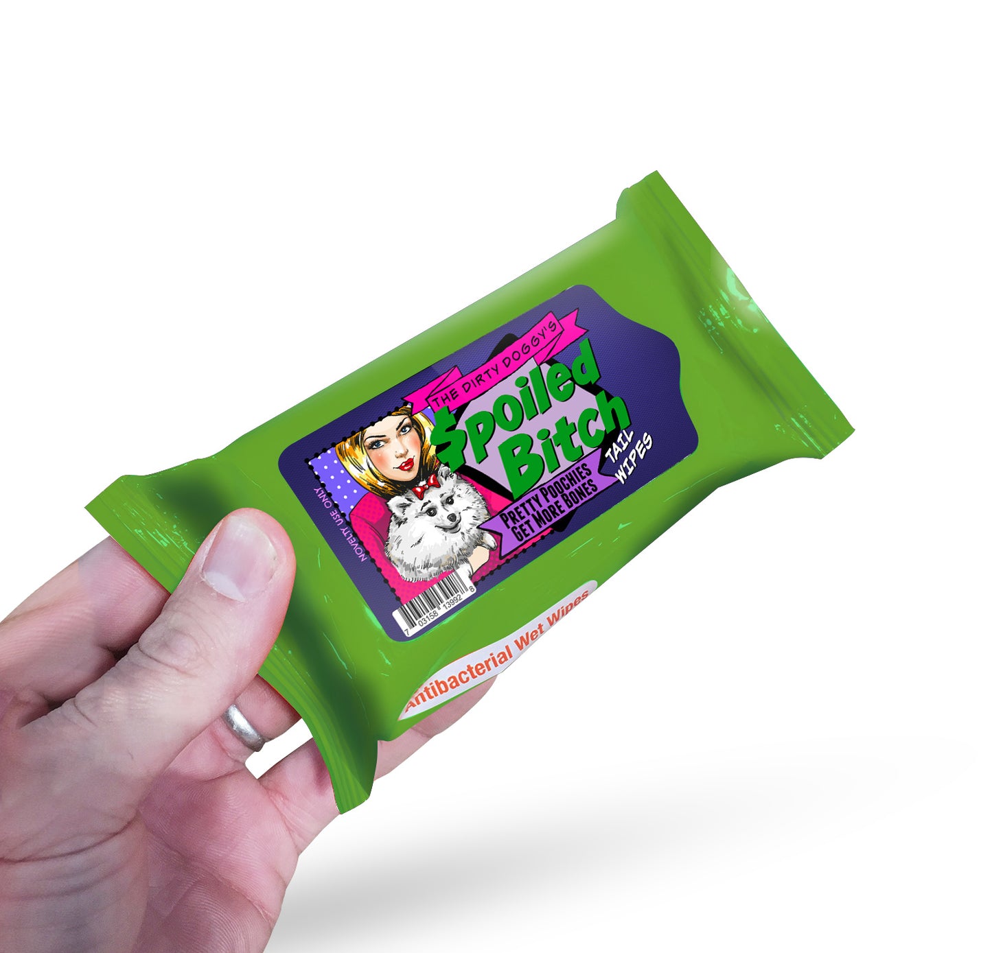 Spoiled Bitch Tail Wipes