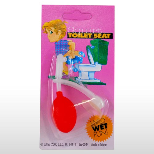 Squirt Toilet Seat Prank
