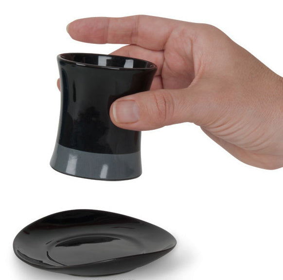 Top Hat Espresso Cup and Saucer