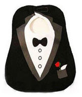 Tuxedo Baby Bib