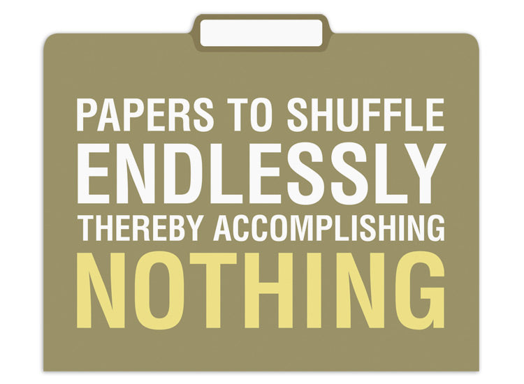 Useless / Nothing / Nosy File Folders