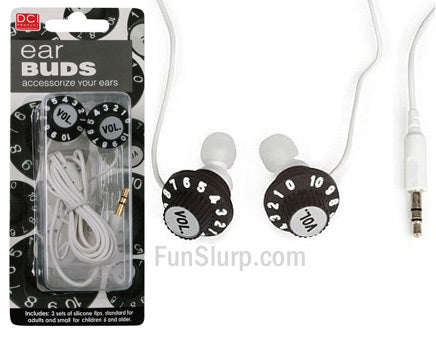 Volume Knob Ear Buds