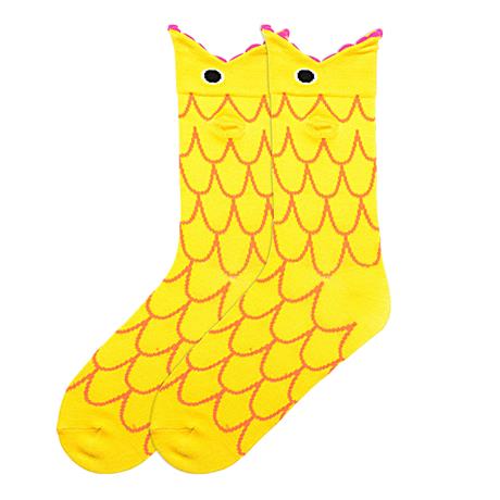 Wide Mouth Goldfish Socks