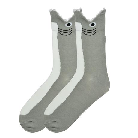 Wide Mouth Shark Socks