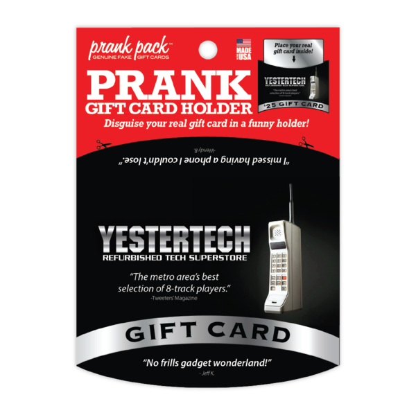 Yestertech - Prank Gift Card Holder