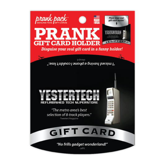 Yestertech - Prank Gift Card Holder
