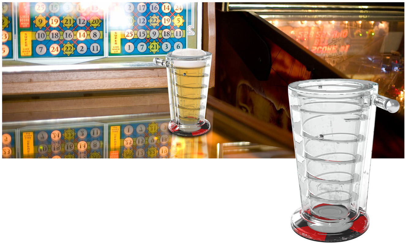 Pinball Beer Glass - $15.99 : , Unique Gifts and Fun