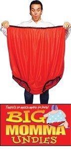 Women Men Big Undies Funny Joke Gag Gift Giant Oversized Novelty Underwear  Panties Prank Gifts
