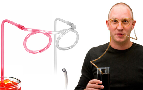 Drinking Straw Eyeglasses
